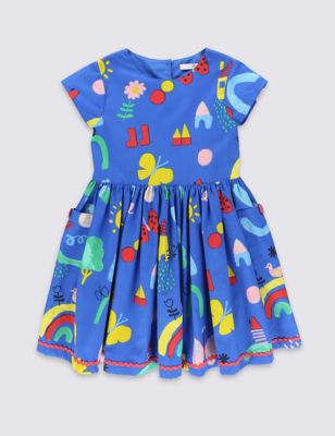 Pure Cotton Prom Dress &#40;3 Months - 5 Years&#41;